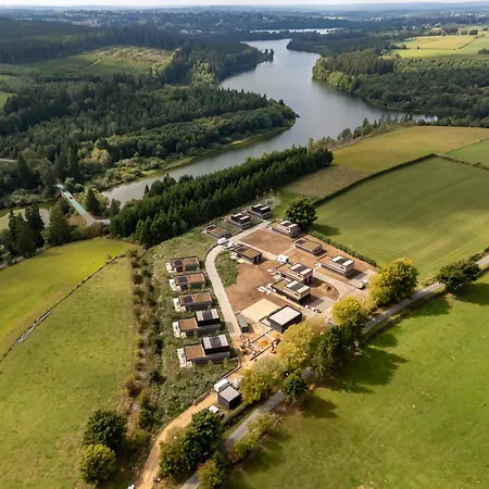 Nature Village - Timberly N°16 - 8 Personnes Avec Jacuzzi Lodge Bullange