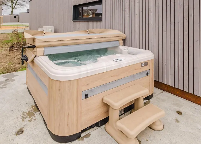 Nature Village - Timberly N°16 - 8 Personnes Avec Jacuzzi
