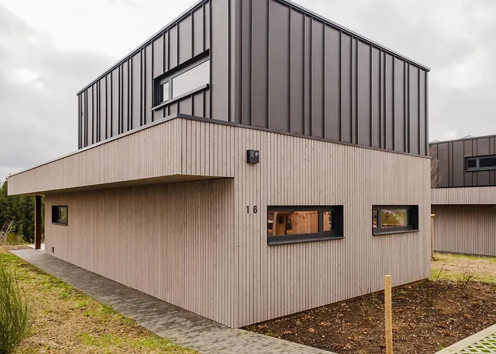 Lodge Nature Village - Timberly N°16 - 8 Personnes Avec Jacuzzi Bullange