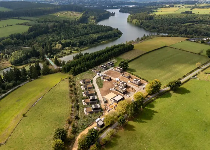 Nature Village - Timberly N°16 - 8 Personnes Avec Jacuzzi Lodge Bullange