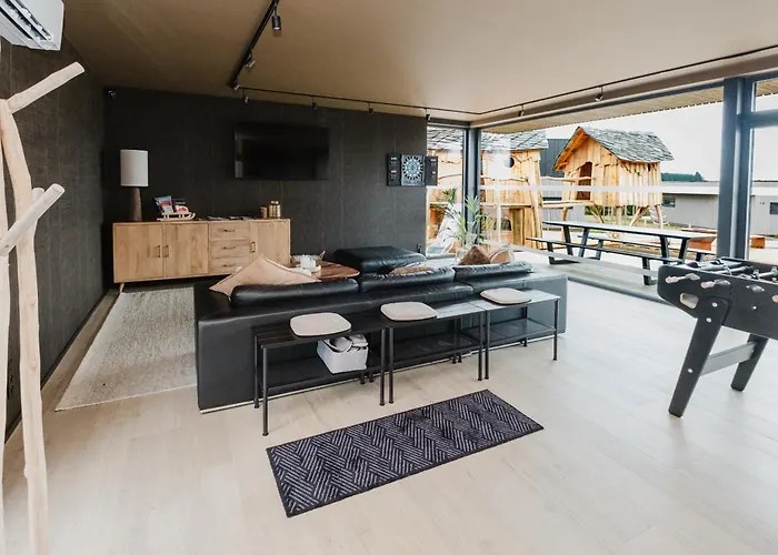 Lodge Nature Village - Timberly N°16 - 8 Personnes Avec Jacuzzi