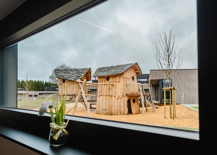 Nature Village - Timberly N°16 - 8 Personnes Avec Jacuzzi Lodge