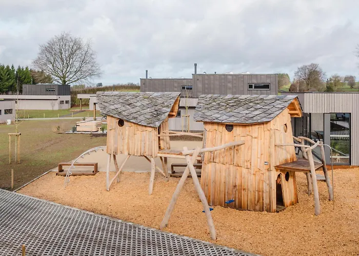 Nature Village - Timberly N°16 - 8 Personnes Avec Jacuzzi * Bullange