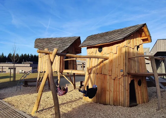 Nature Village - Timberly N°16 - 8 Personnes Avec Jacuzzi * Bullange